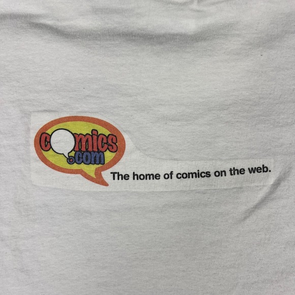 VTG Frank and Ernest Comic Strip T Shirt Adult‎ Medium 2000s Y2K Cartoon Graphic - Picture 4 of 7